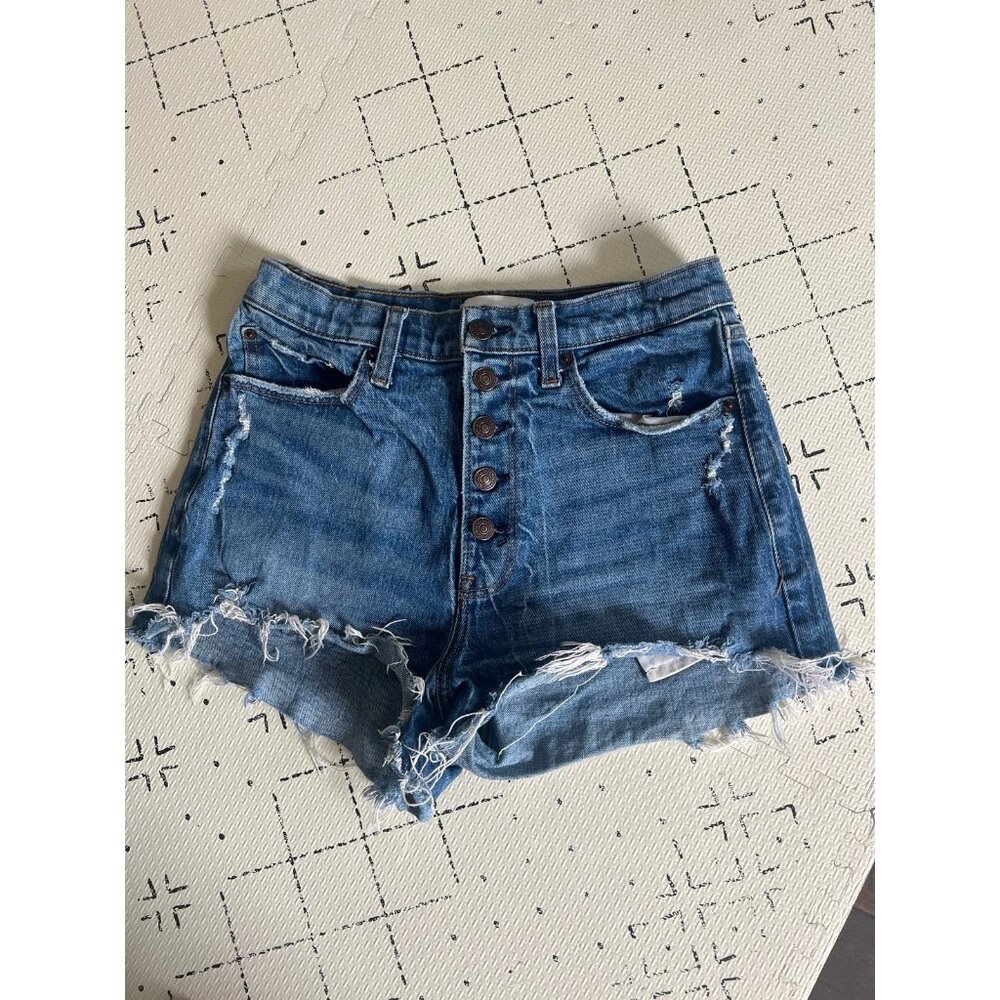 Abercrombie and Fitch High Rise Mom Short 4